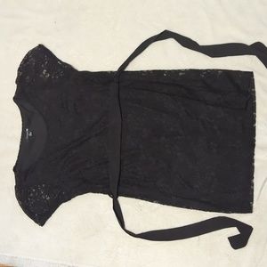 Forever 21 woman's lace black dress size large